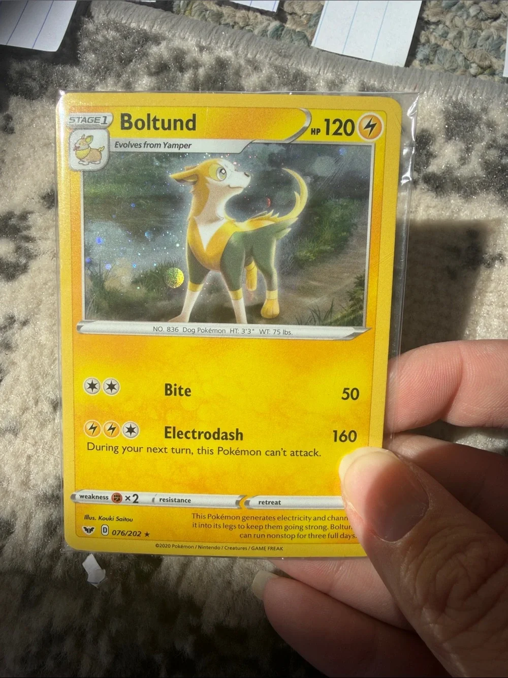 Boltund Knock Out Collections Promo Pack Cosmos Holo Sealed Promo Pack | ✨5/$25✨